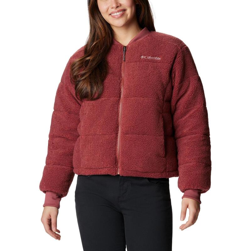 Straßenjacke Puffect Novelty Jacket Damen - rot