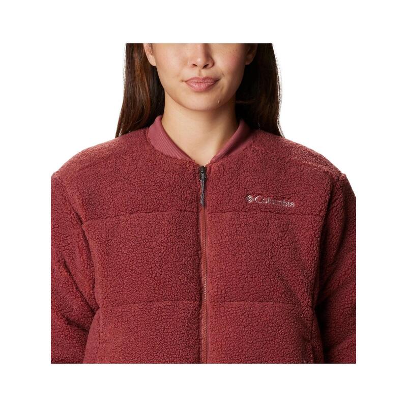 Straßenjacke Puffect Novelty Jacket Damen - rot