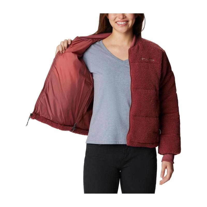 Jacheta de strada Puffect Novelty Jacket - rosu femei