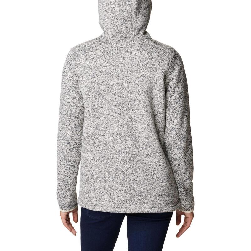 Sweater Weather Sherpa Full Zip női polár pulóver - homok