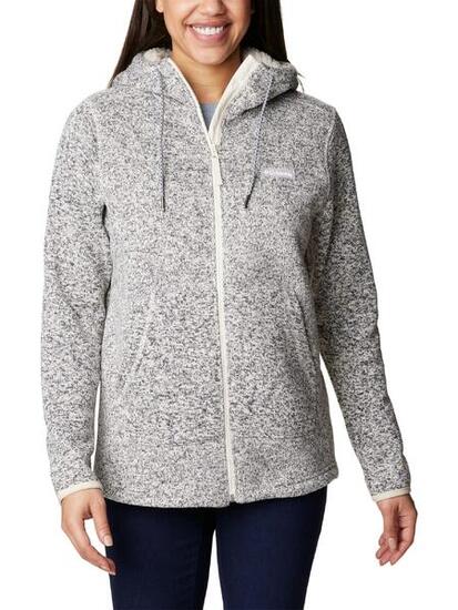 Damska bluza polarowa Columbia Weather Sherpa z pełnym zamkiem błyskawicznym