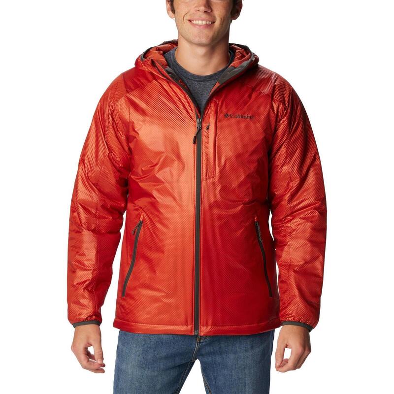 Jacheta de strada Arch Rock Double Wall Elite Hooded Jacket - rosu barbati