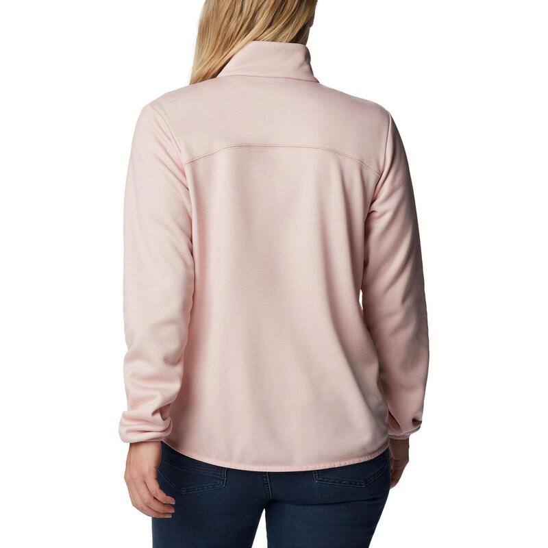 Col Hike Tech Fleece Full Zip női polár pulóver - rózsaszín
