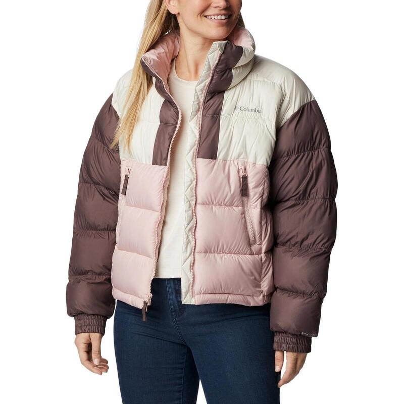Jacheta de strada Pike Lake II Cropped Jacket - roz femei