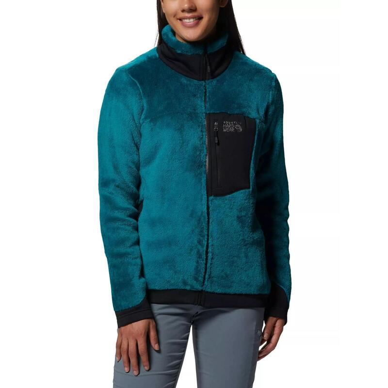 Fleecepullover Polartec High Loft Jacket Damen - grün