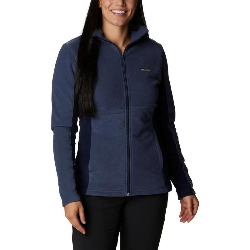 Pulover polar Basin Trail III Full Zip - albastru femei