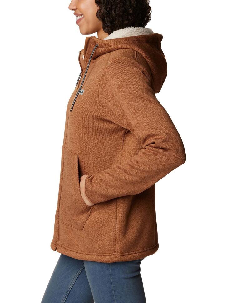 Damska bluza polarowa Columbia Weather Sherpa z pełnym zamkiem błyskawicznym