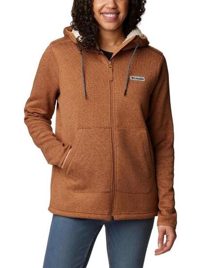Damska bluza polarowa Columbia Weather Sherpa z pełnym zamkiem błyskawicznym
