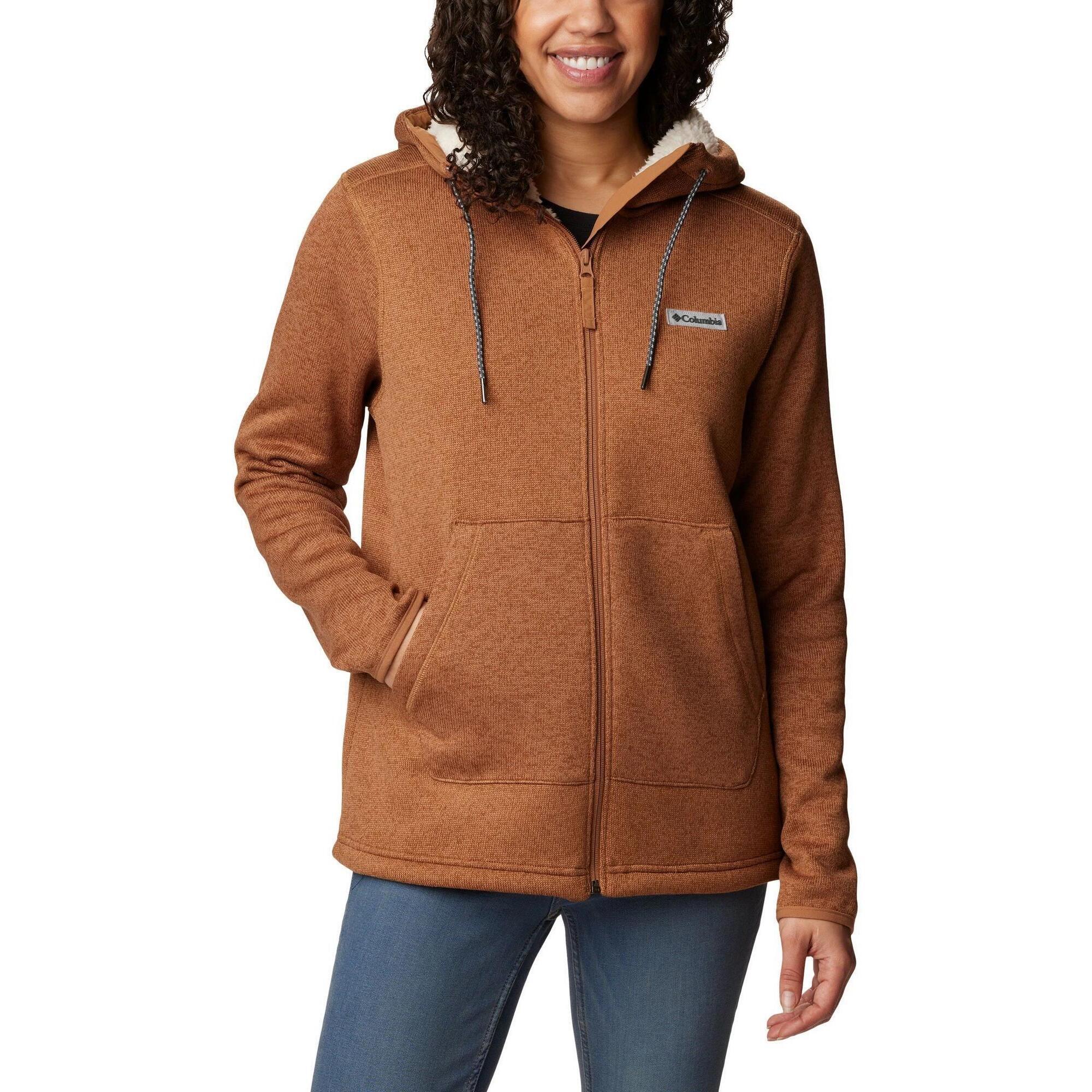 Columbia - Pull-over Femme Weather Sherpa - Polaire - Marron - 40 M - Decathlon