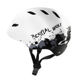 SHELLWHITE BESTIAL WOLF UNISEX UNIVERSELE HELM KLEUR WIT