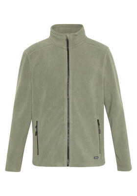 Fleece-Jacke mit Logo-Symbol hinten