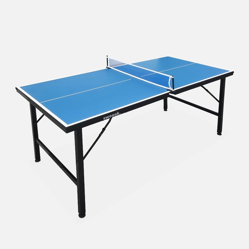 Housse noire de table de ping pong pour table repliée - Maroc