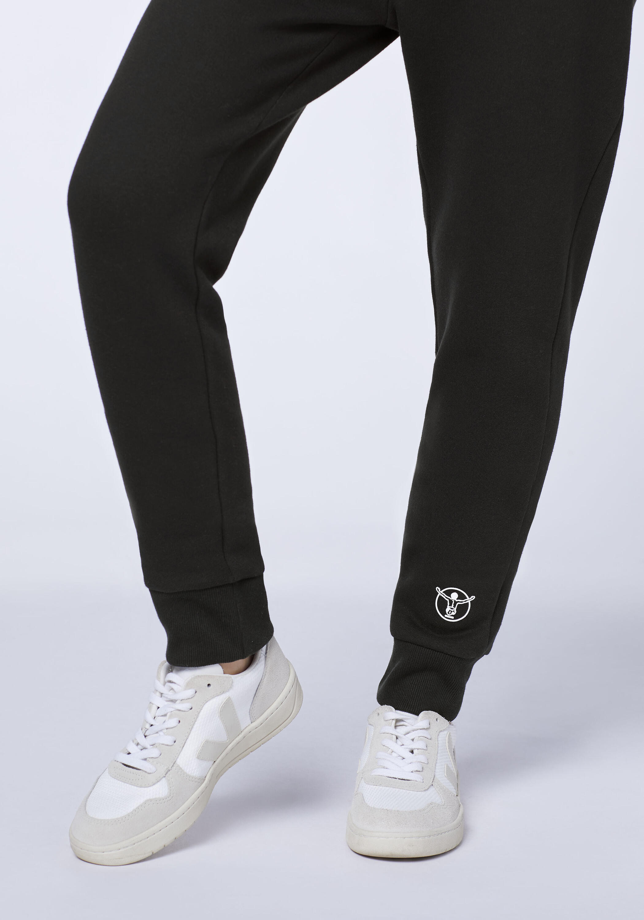 Sweathose mit Logo-Band und Labelprint 7/7