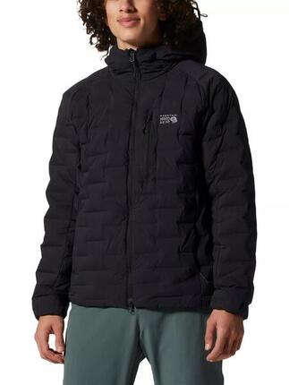 Doudoune Mountain Hardwear Stretch Down Hooded Marron Homme