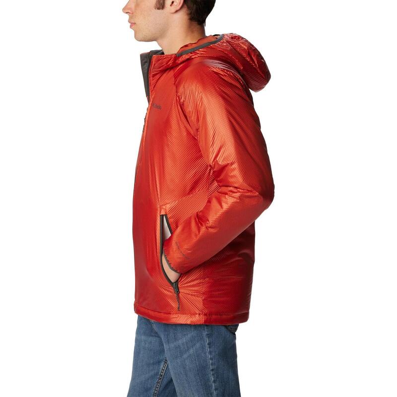 Jacheta de strada Arch Rock Double Wall Elite Hooded Jacket - rosu barbati