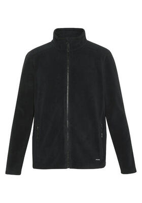Fleece-Jacke mit Logo-Symbol hinten