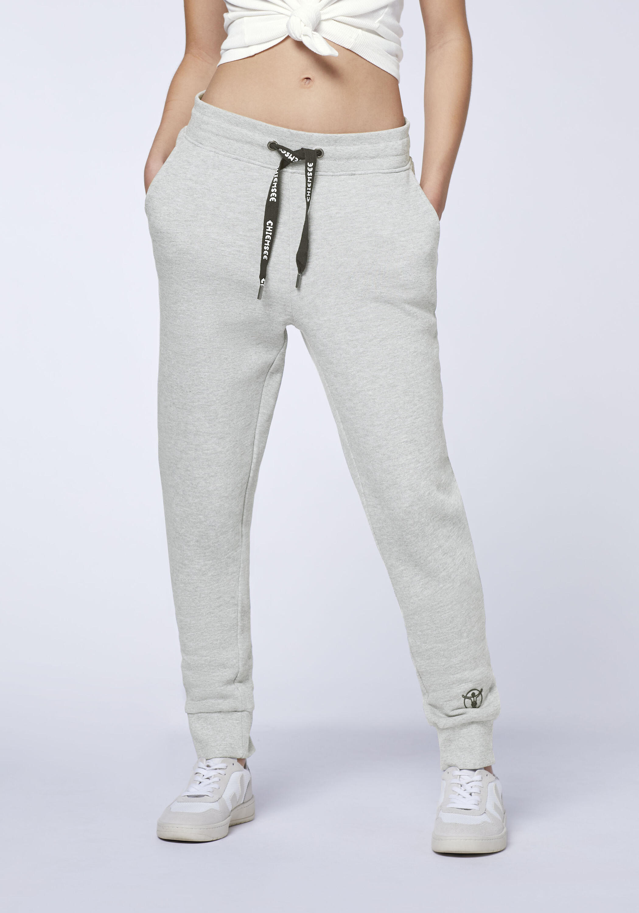 Sweathose mit Logo-Band und Labelprint 3/7