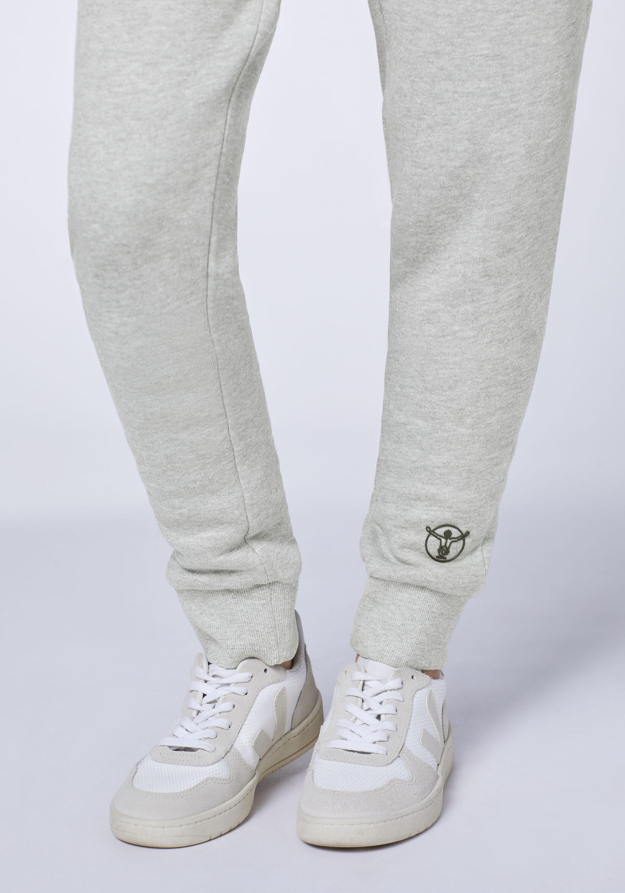 Sweathose mit Logo-Band und Labelprint 7/7