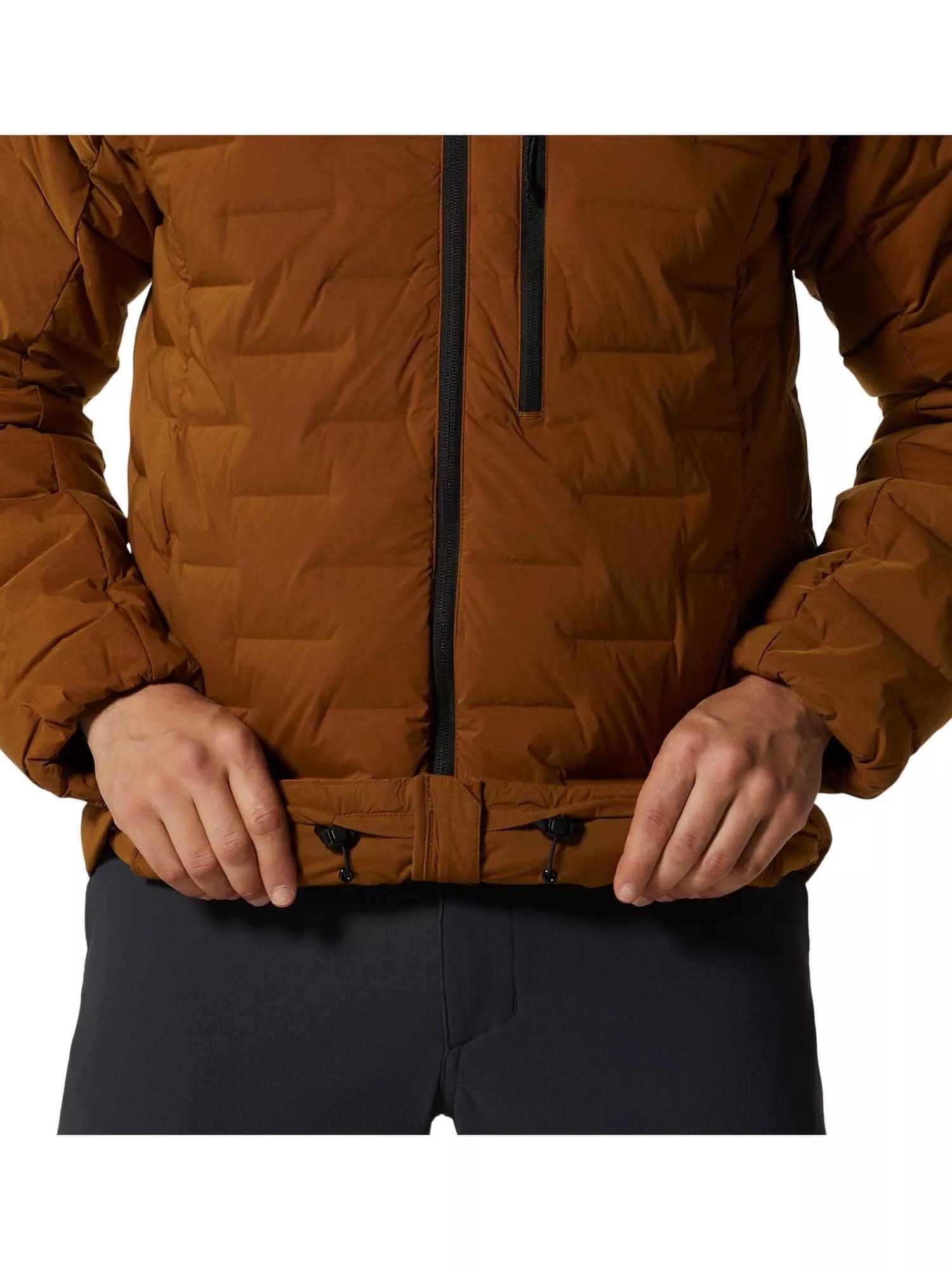 Daunenjacke Stretchdown Hoody Herren - braun 5/5