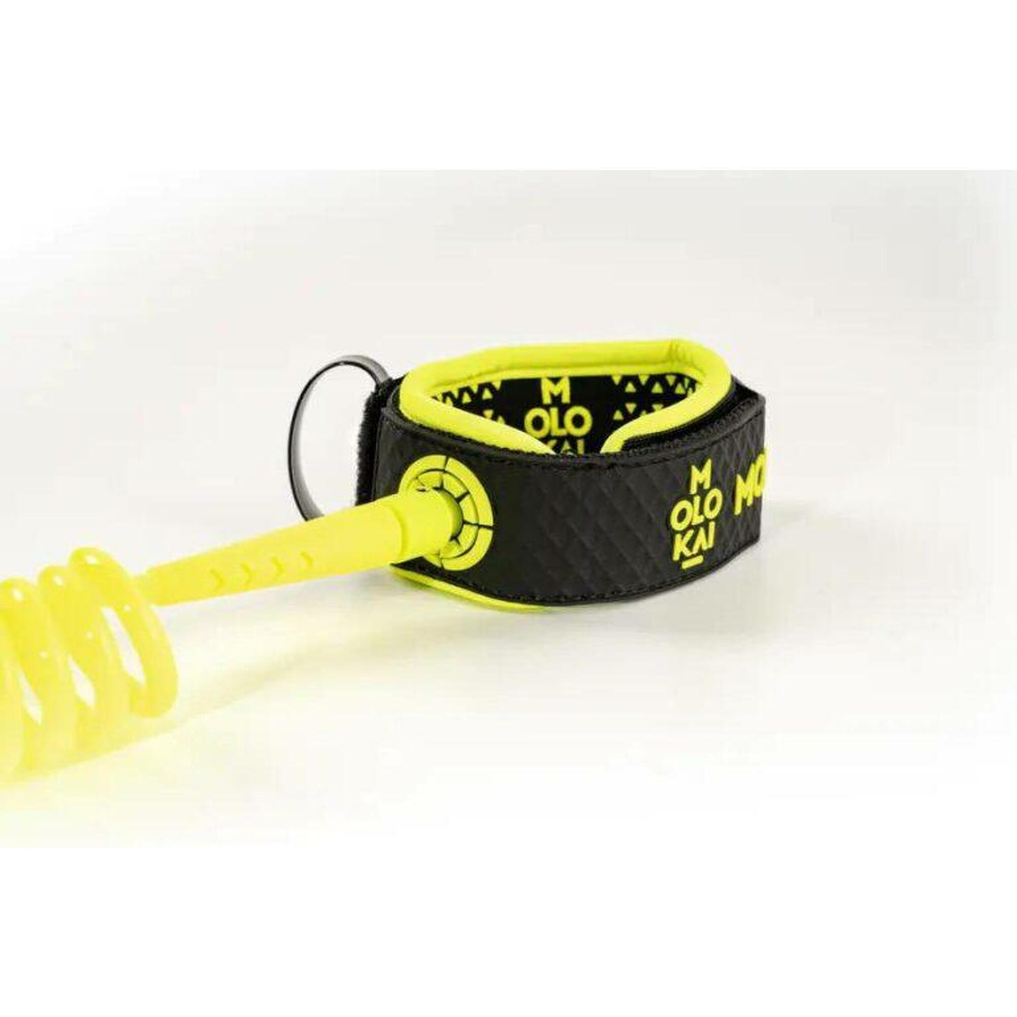 SUP Coil Leash - Neon Green