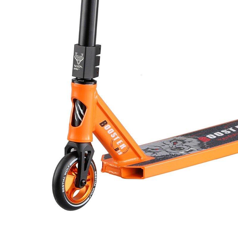 Trottinette pro freestyle unisexe Bestial Wolf Booster B18 orange