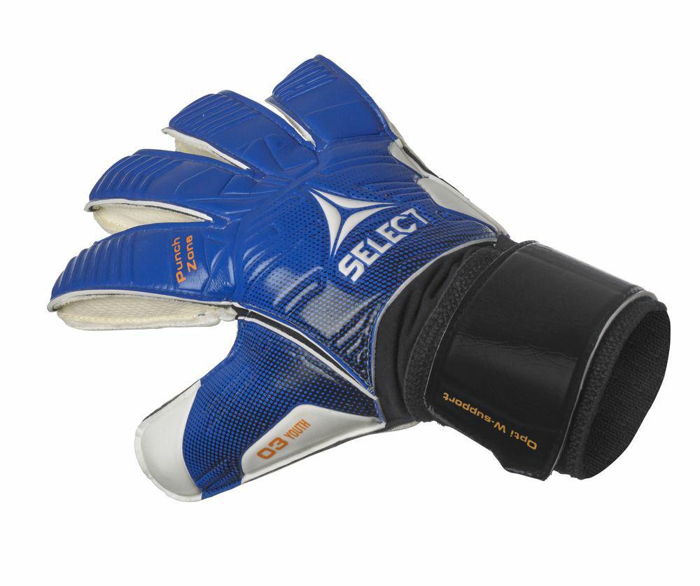 Gants de gardien football - Select 03 bleu 3/5