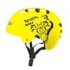 Casco universal unisex Bestial Wolf Skullyellowb amarillo