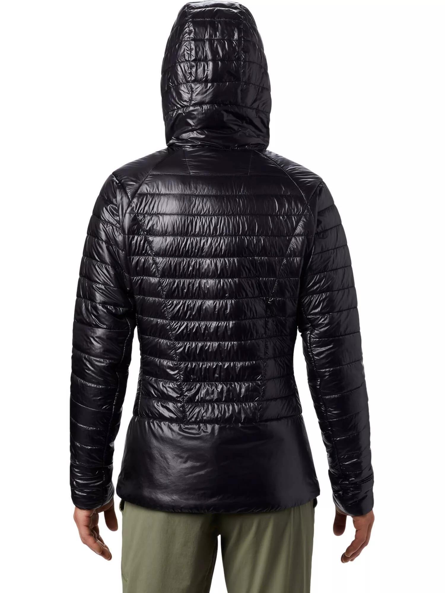 Gesteppt Wanderjacke Ghost Shadow Hoody Damen - Schwarz 2/6