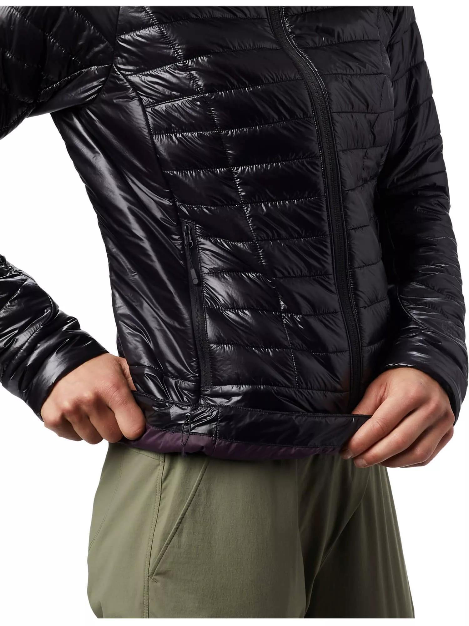 Gesteppt Wanderjacke Ghost Shadow Hoody Damen - Schwarz 4/6