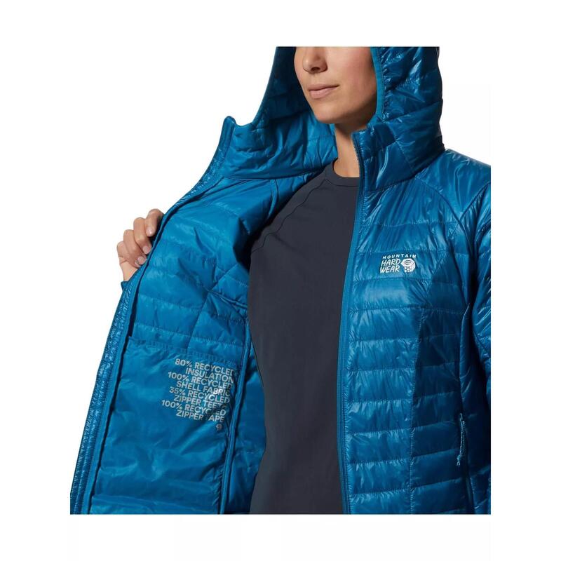 Geaca matlasata de tranzitie Ghost Shadow Hoody femei