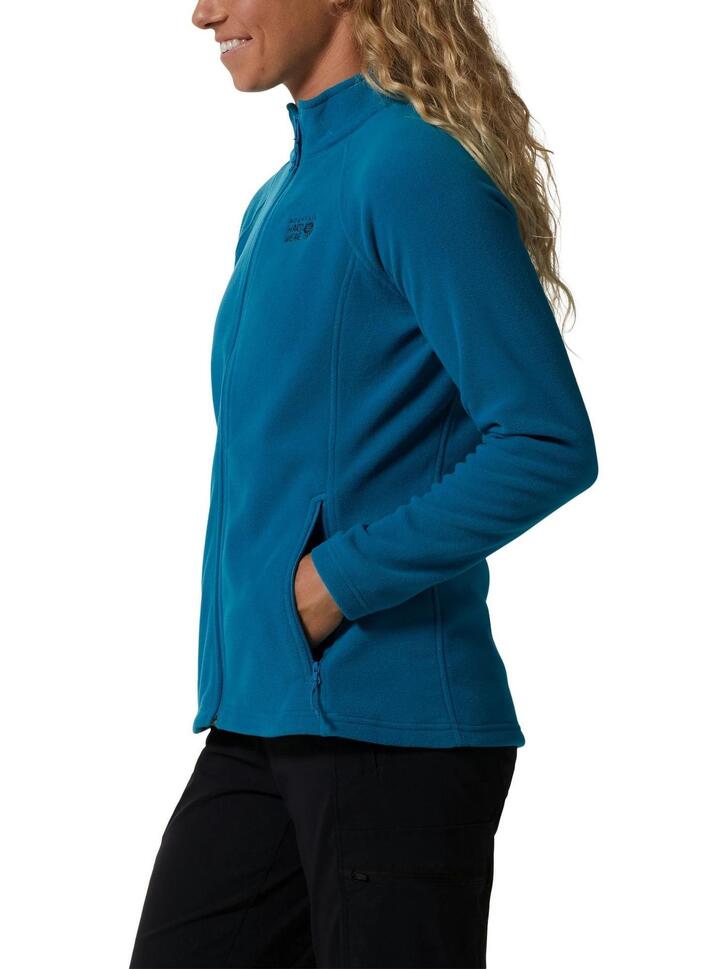 Damska bluza polarowa Mountain Hardwear Polartec Microfleece z pełnym zamkiem bł