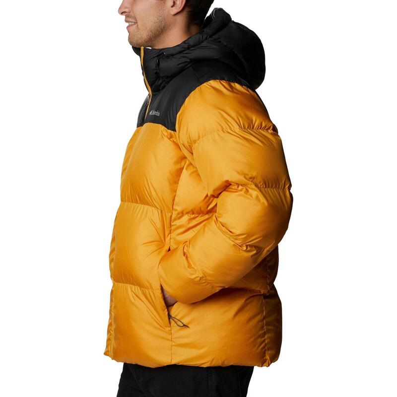 Puffect Hooded Jacket férfi télikabát - sárga
