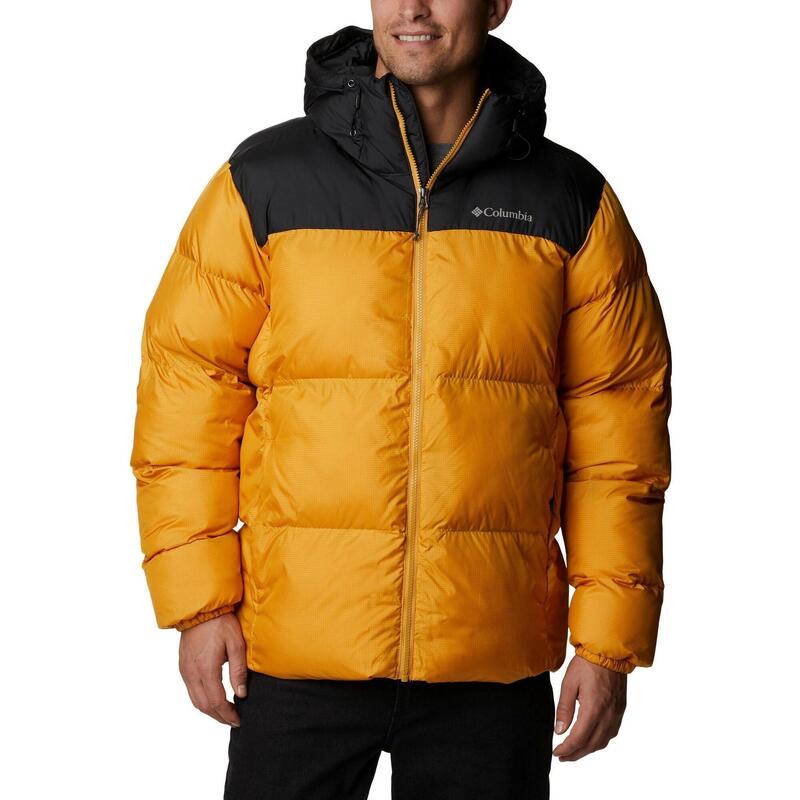 Wintermantel Puffect Hooded Jacket Herren - gelb
