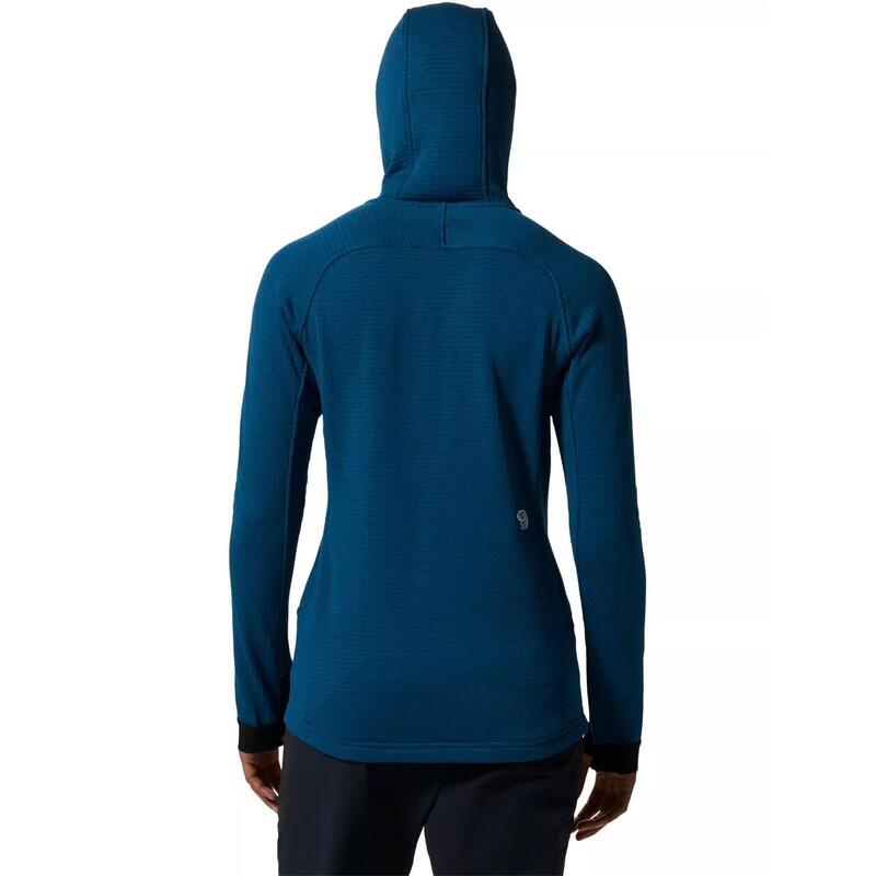 Pulover polar Polartec Power Grid Full Zip Hoody femei