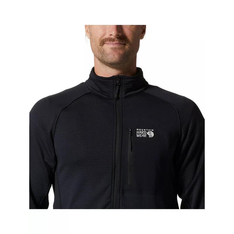 Pulover polar Polartec Power Grid Half Zip Jacket - negru barbati