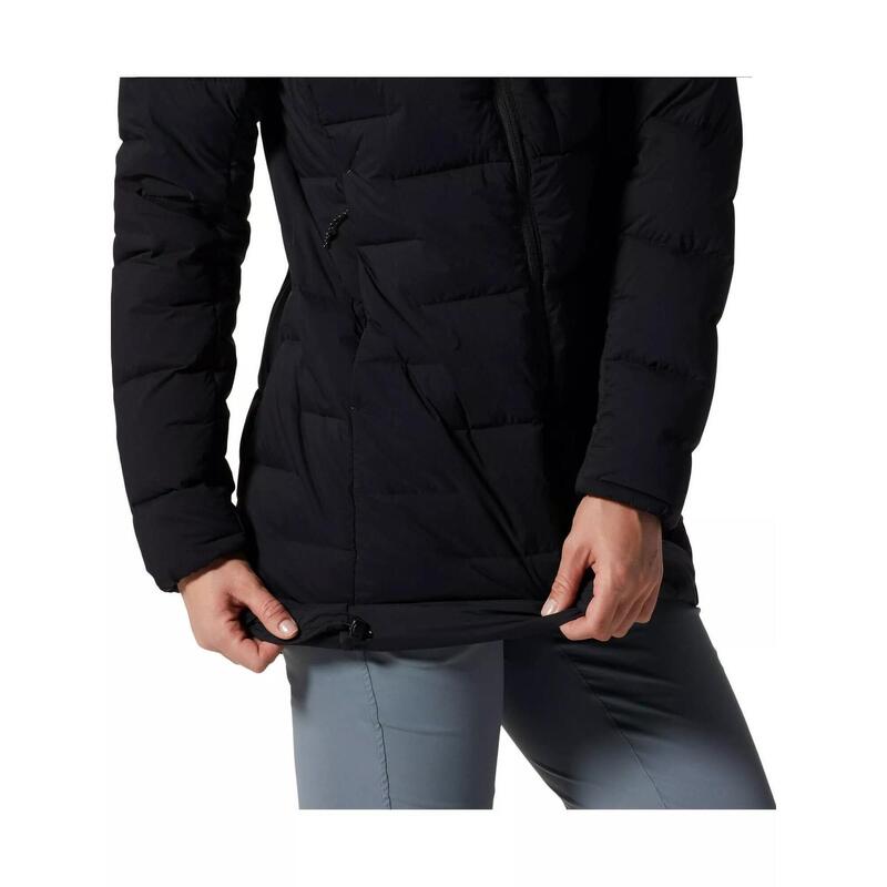 Jacheta de puf Stretchdown Parka - negru femei