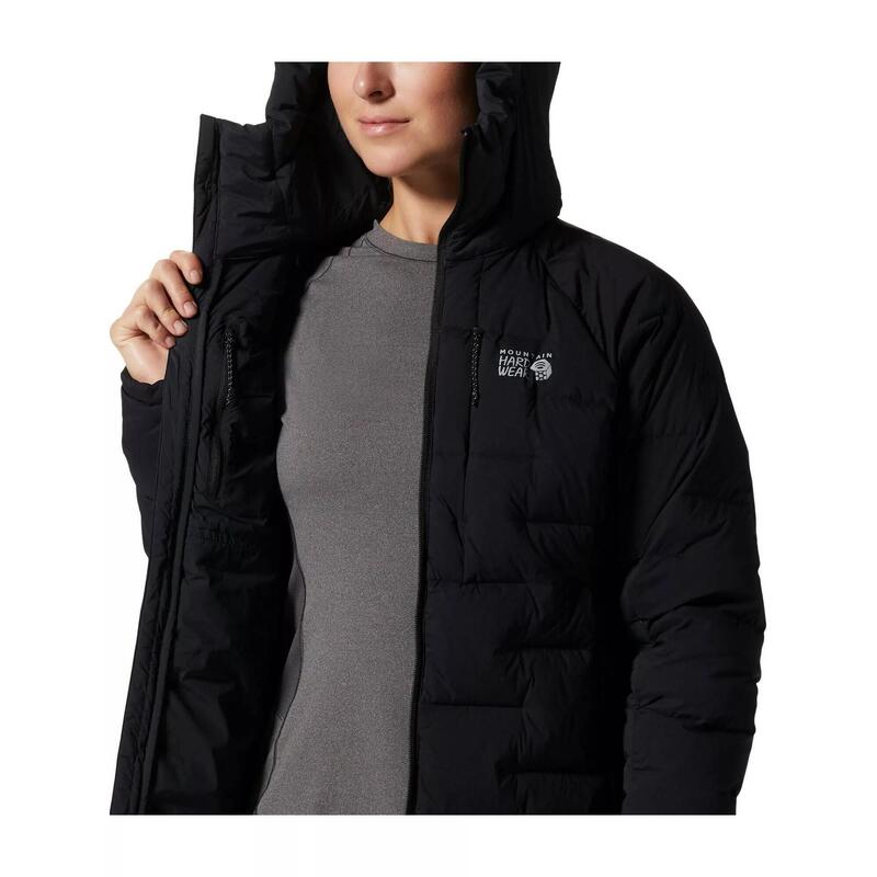 Jacheta de puf Stretchdown Parka - negru femei