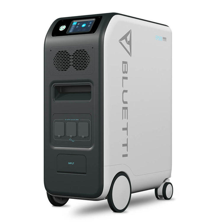 BLUETTI zonnegenerator EP500, 5100Wh LiFePO4 batterij voor thuisgebruik