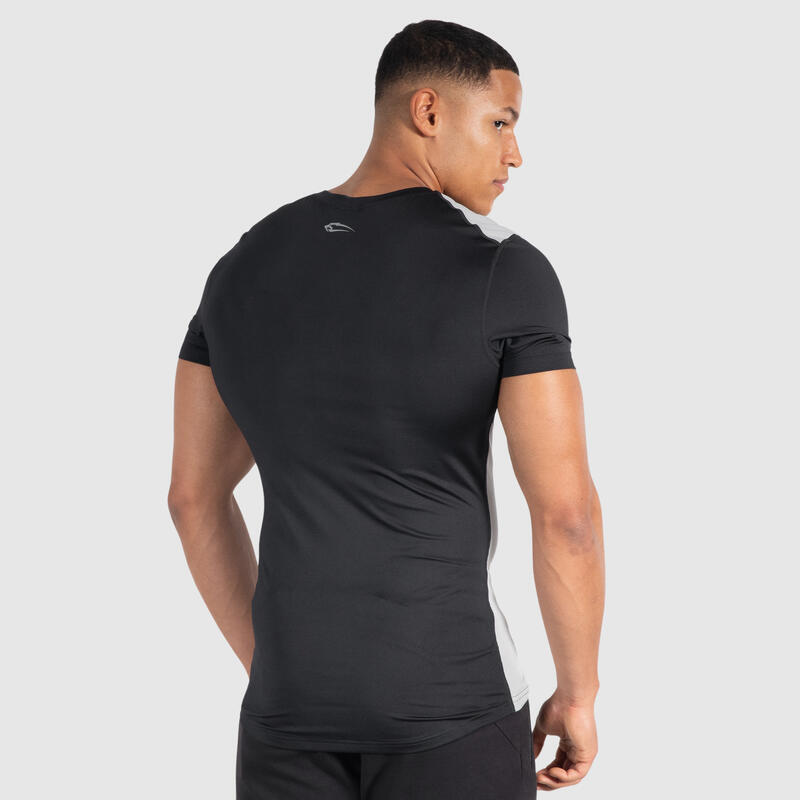 Herren T-Shirt Maison Mesh Schwarz für Sport & Freizeit