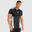 Herren T-Shirt Maison Mesh Schwarz für Sport & Freizeit