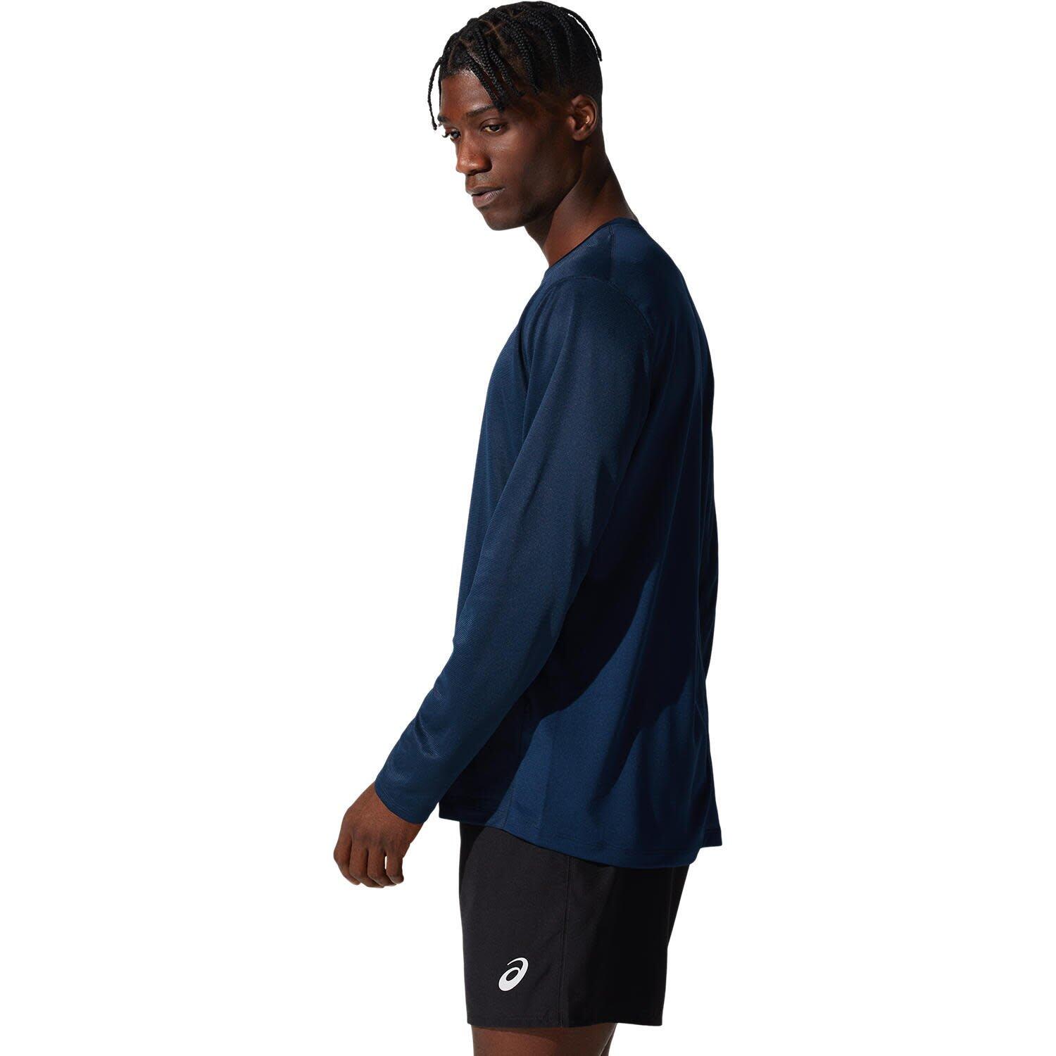Asics - T Shirts Et Chemises Homme - Asics Core Ls Top - French Blue - T-shirt Manches Courtes - Bleu - 40 M - Decathlon