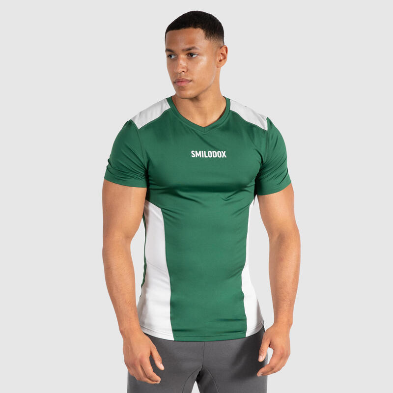 Herren T-Shirt Maison Mesh Olive für Sport & Freizeit