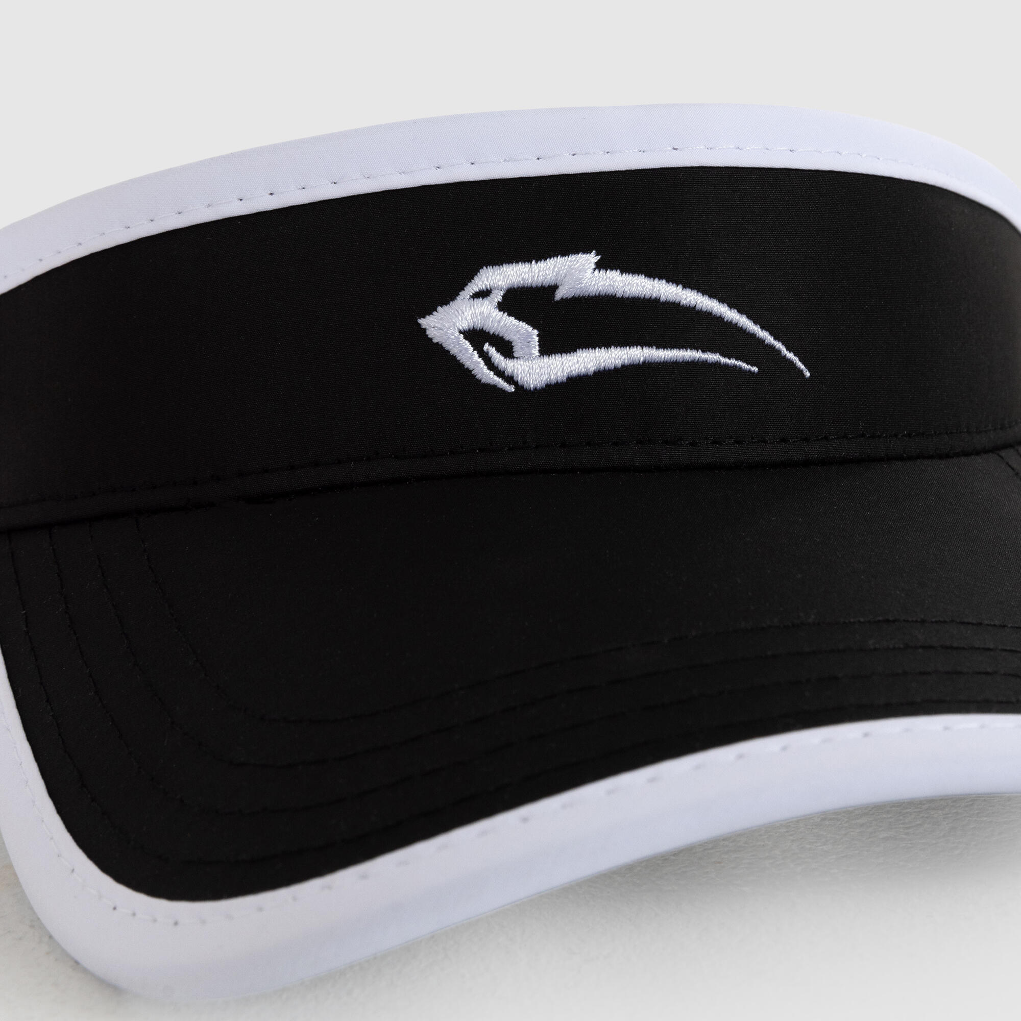 Damen Cap Aileen Schwarz / Weiß für Sport & Freizeit 3/6