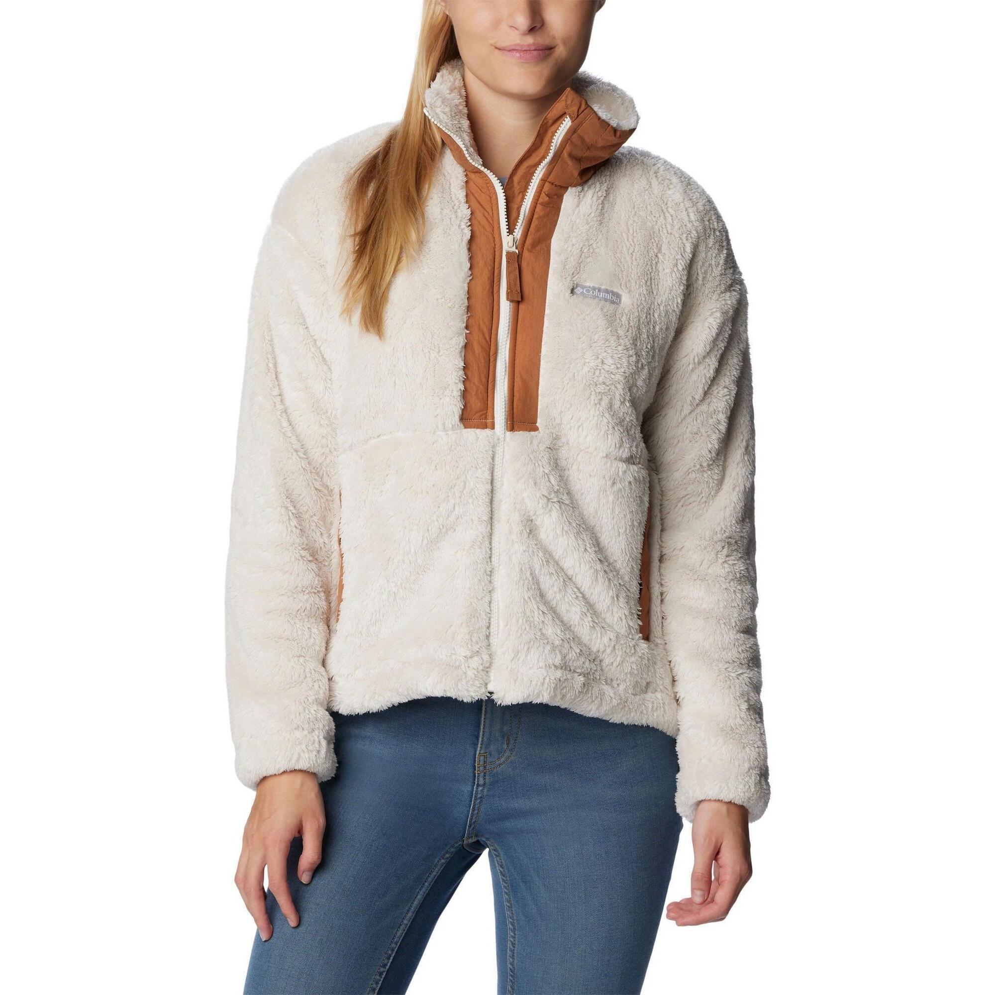Columbia - Pull-over Femme Boundless Discovery Sherpa - Polaire - Beige|marron - 40 M - Decathlon