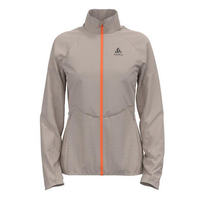 Odlo odlo jacket run easy warm hybrid sportjas provinciale blauw s