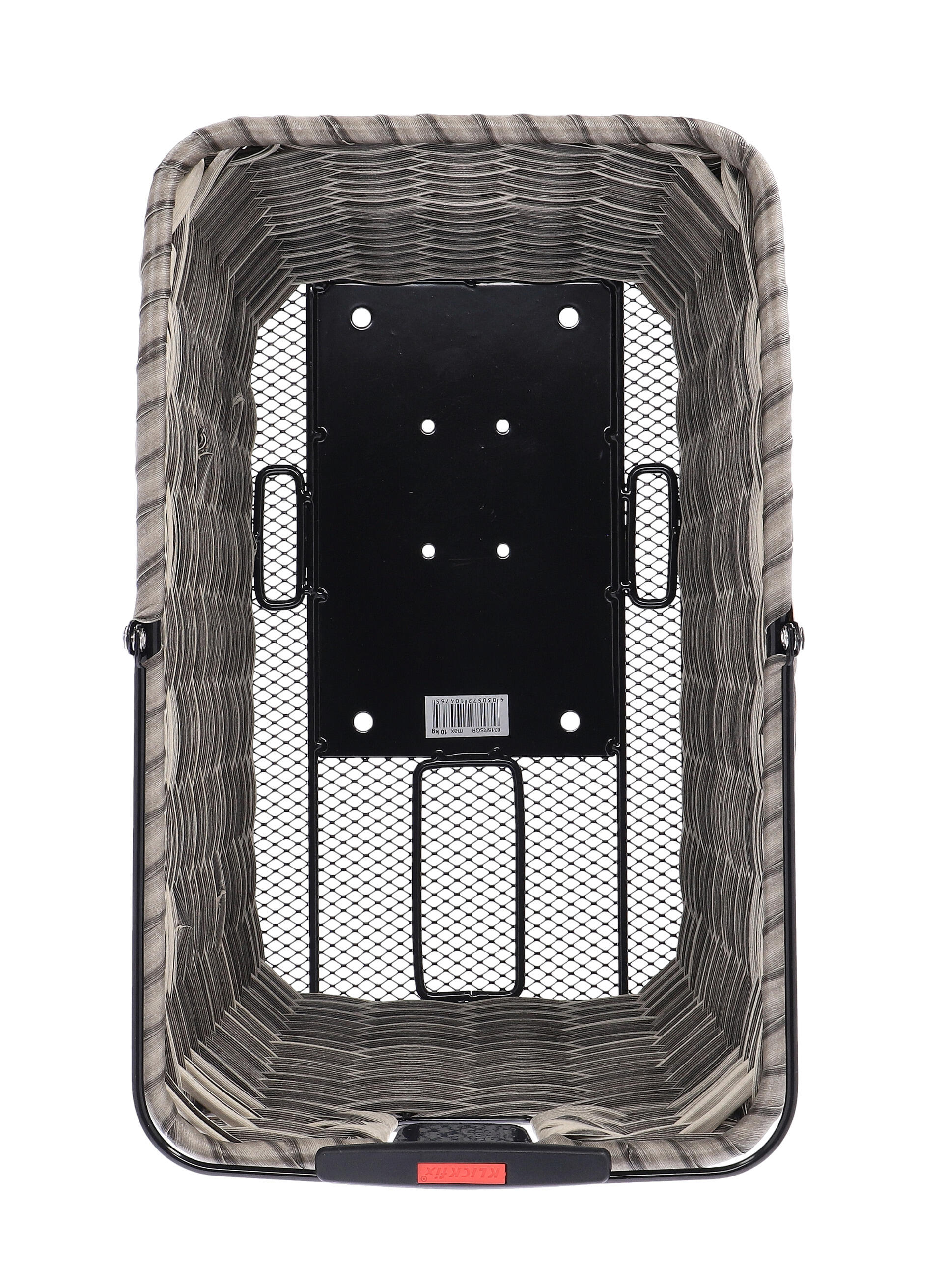 Panier arrière Structura GT, roseau gris Racktime 2/4