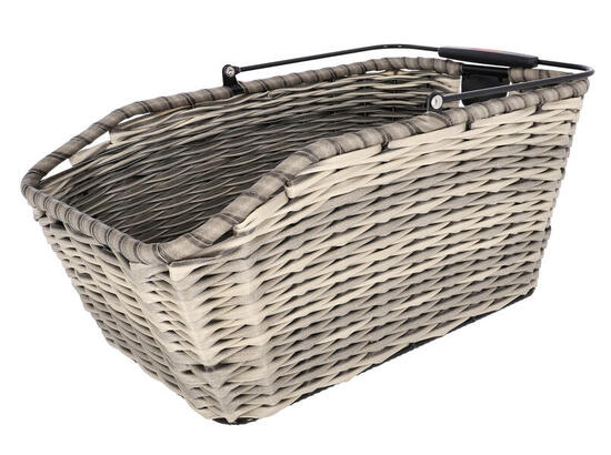 Hinterradkorb Structura GT, schilf grau Racktime