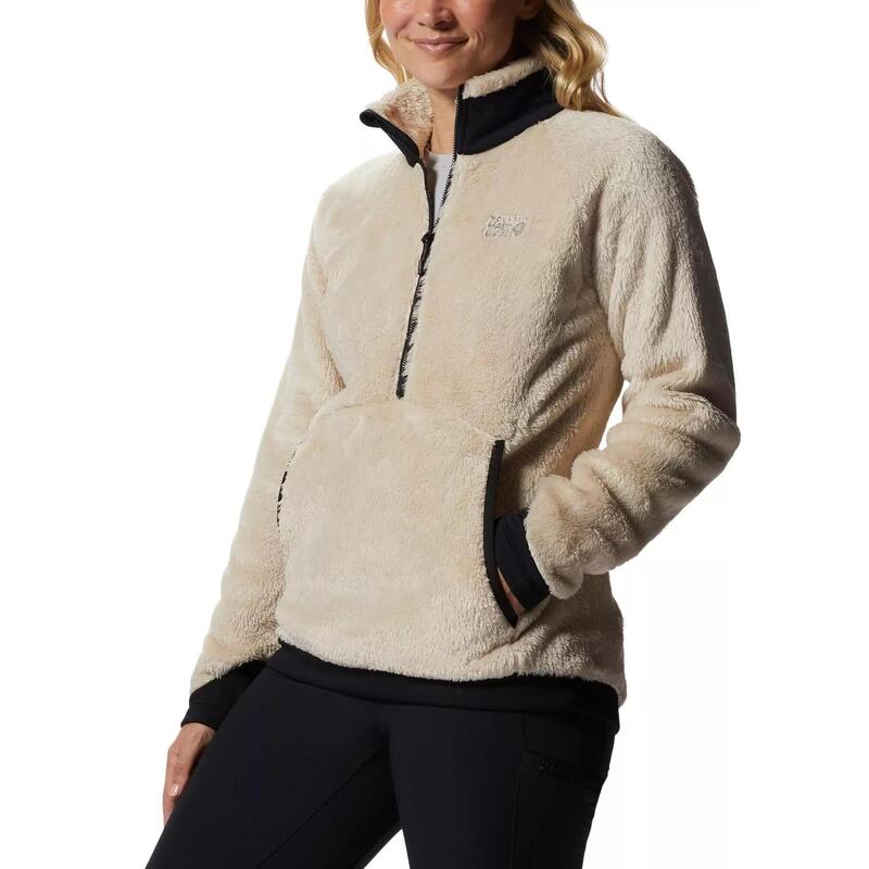 Fleecepullover Polartec High Loft Pullover Damen - sand