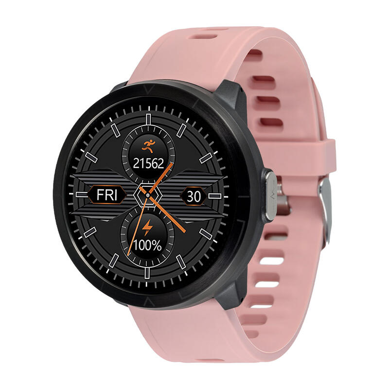 WM18 Unisex-Sport-Smartwatch in Rosa
