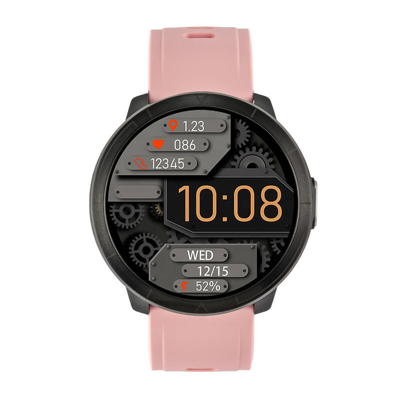 Relógio Smartwatch desportivo WM18 rosa